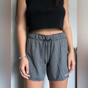 nike new with tags dri fit grey shorts